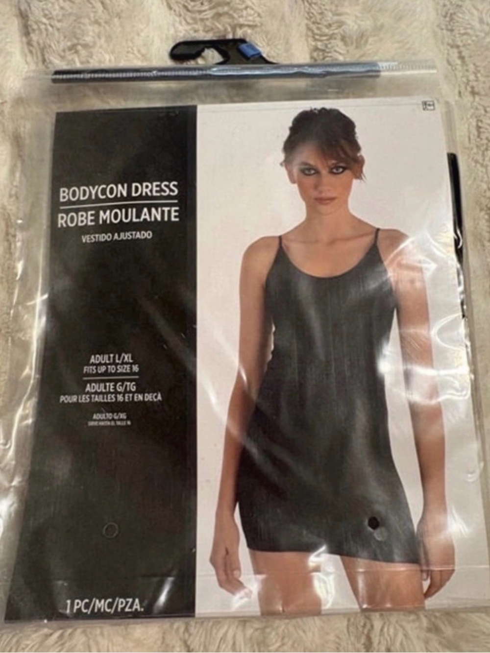 Magic Black Bodycon Slip Dress